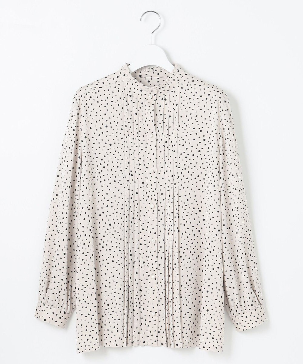 自由区 【洗える】TOROハイネック ブラウス 