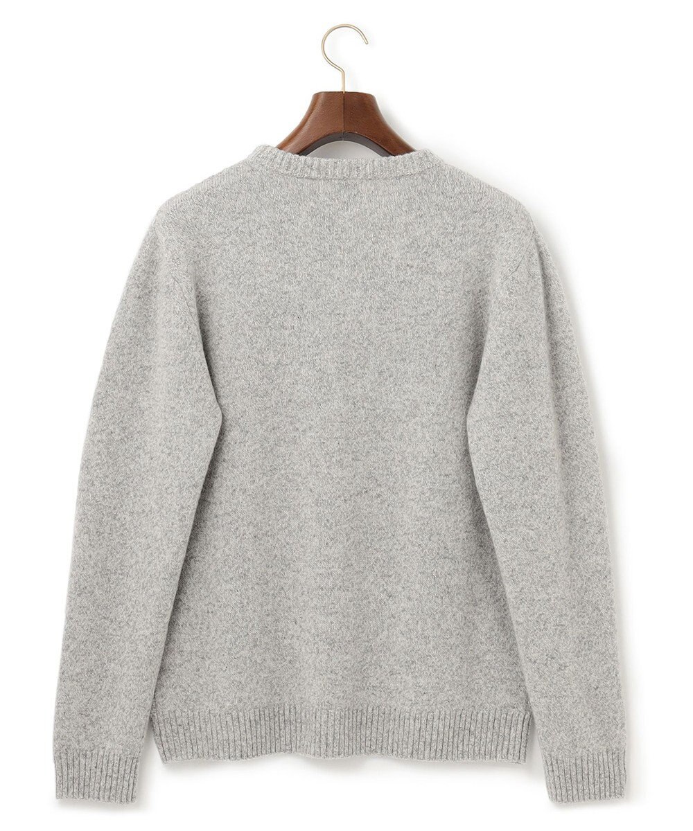 J.PRESS MEN 【Cash Lamb's Wool】ケーブルクルーネック ニット 