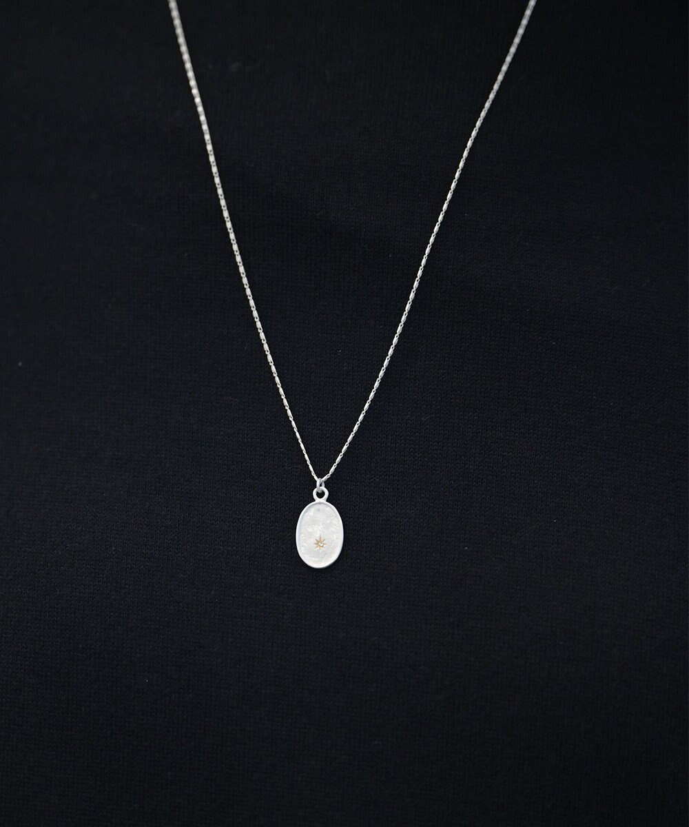 Pisceans オーバルメダイユネックレス 