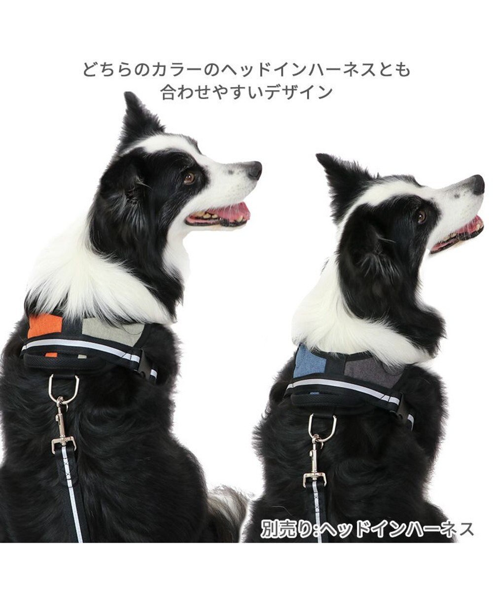 PET PARADISE 両面反射リード ブラック120㎝【Ｍ～Ｌ】 