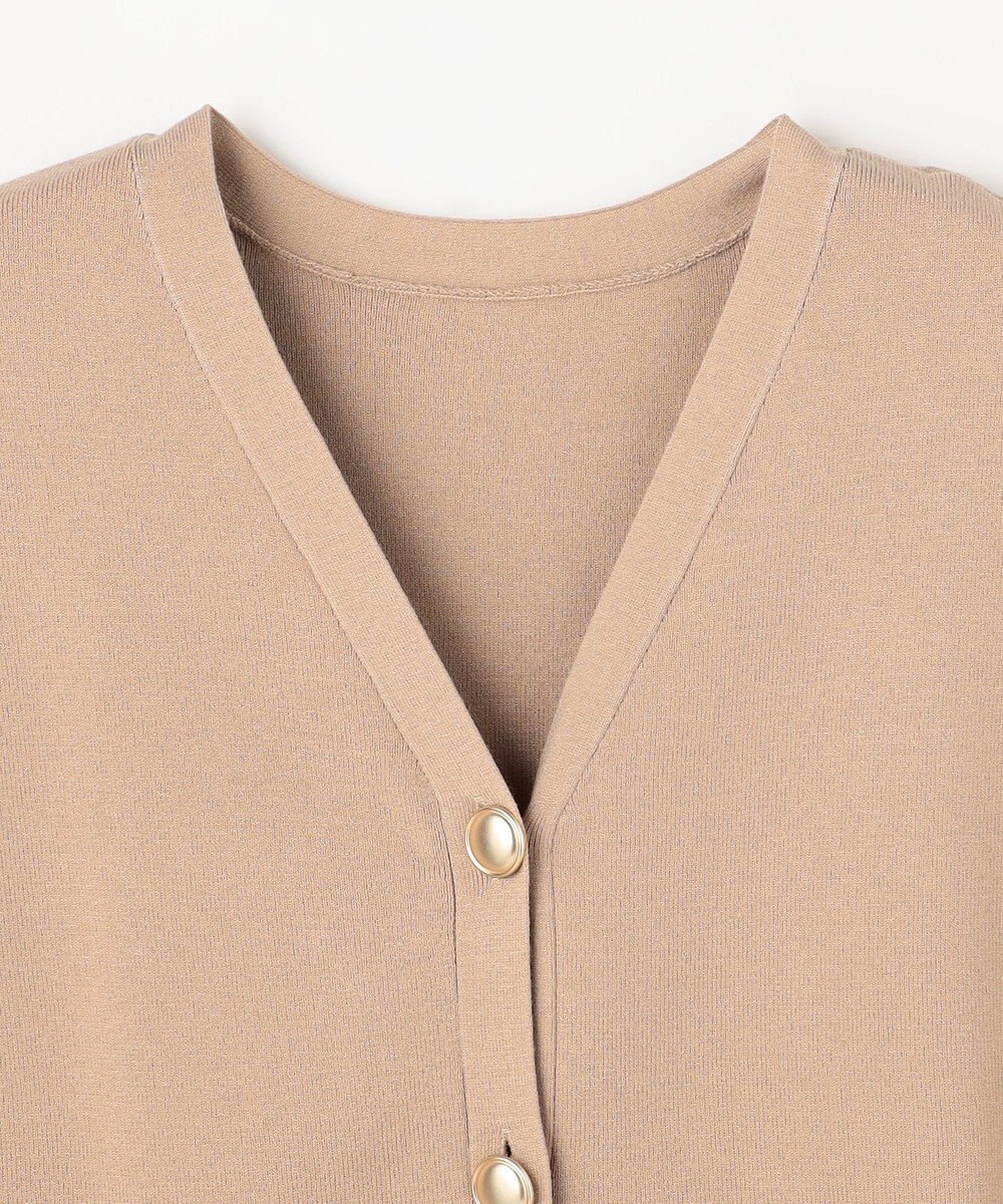 ANY メタルボタンニットベスト 