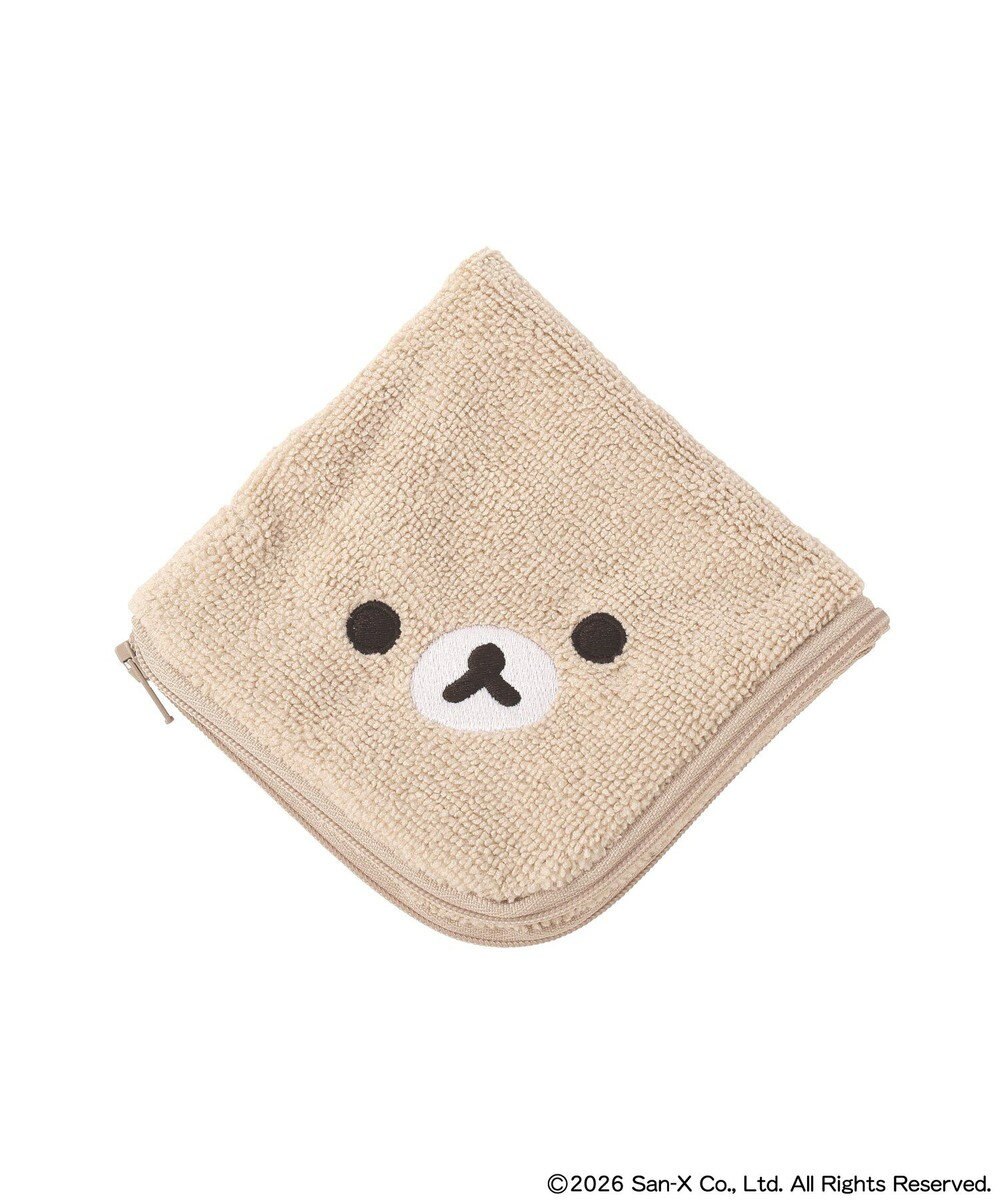 earth music&ecology 【予約】リラックマ×earth 2wayジップハンカチ 