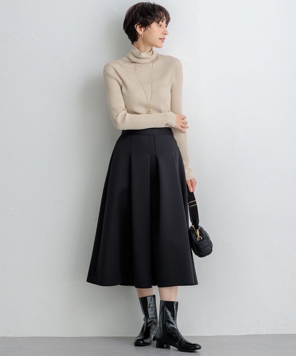 23区 【洗える】シアーラメタートル ニット 