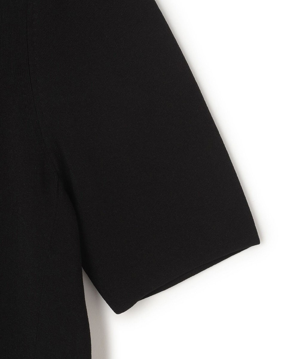 BEIGE， LAURA / ドライタッチ ストレッチショートスリーブニット 