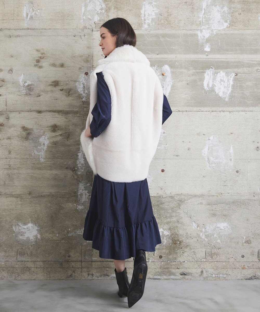 GRACE CONTINENTAL 【BLANCHA】ムートンジレ 