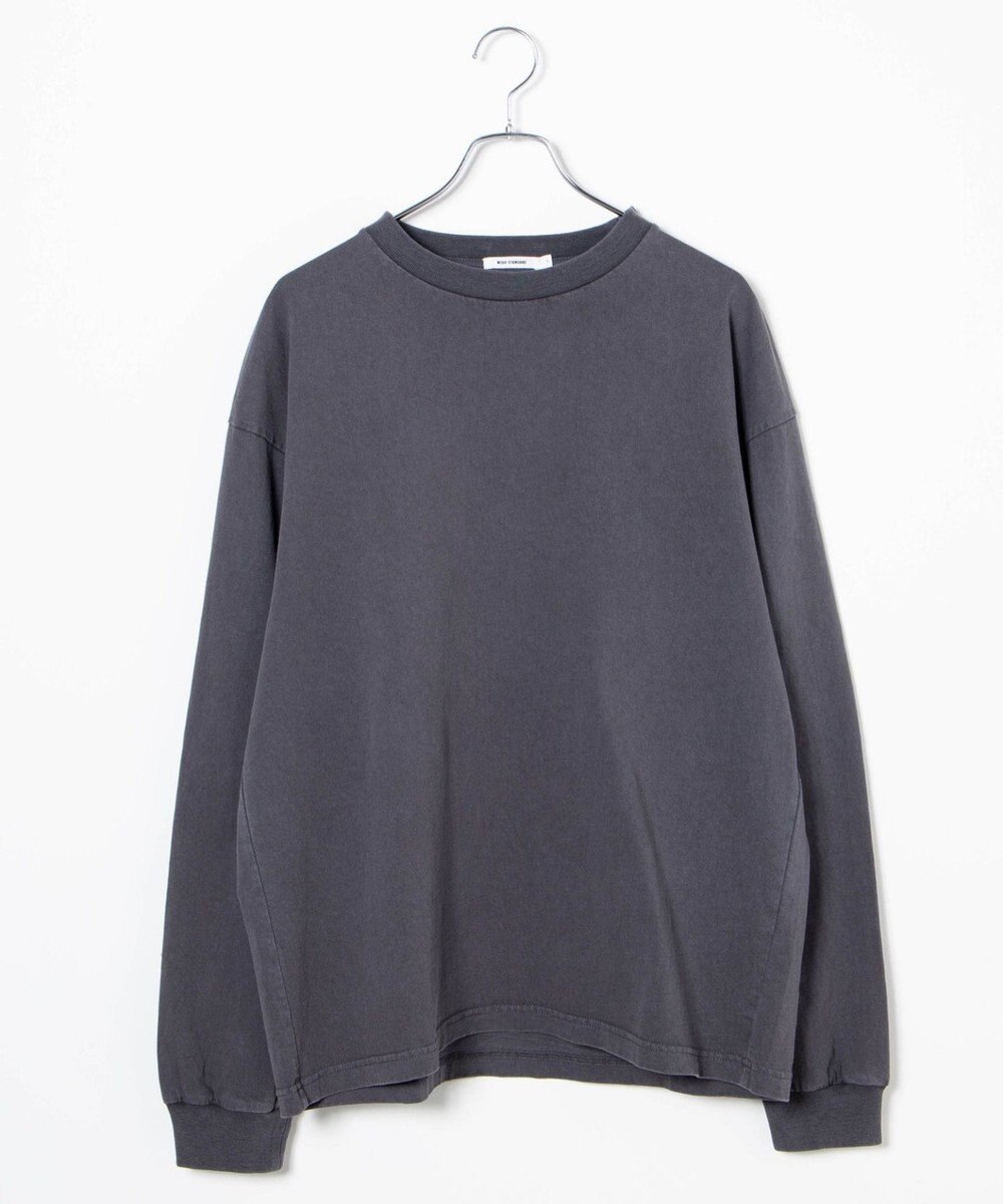 WEGO ピグメントクルーネックロンT 