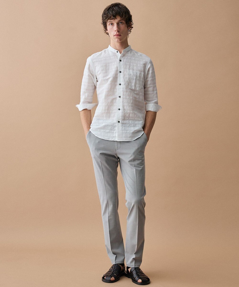 JOSEPH ABBOUD 【ウエストも伸びる!・ストレッチ】 キャリーマン2WAYストレッチ パンツ　26SSモデル 