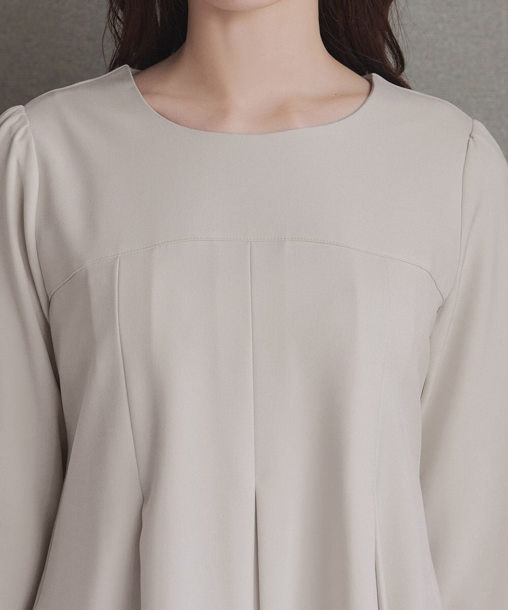 Tiaclasse L ボックスタックAラインワンピース 