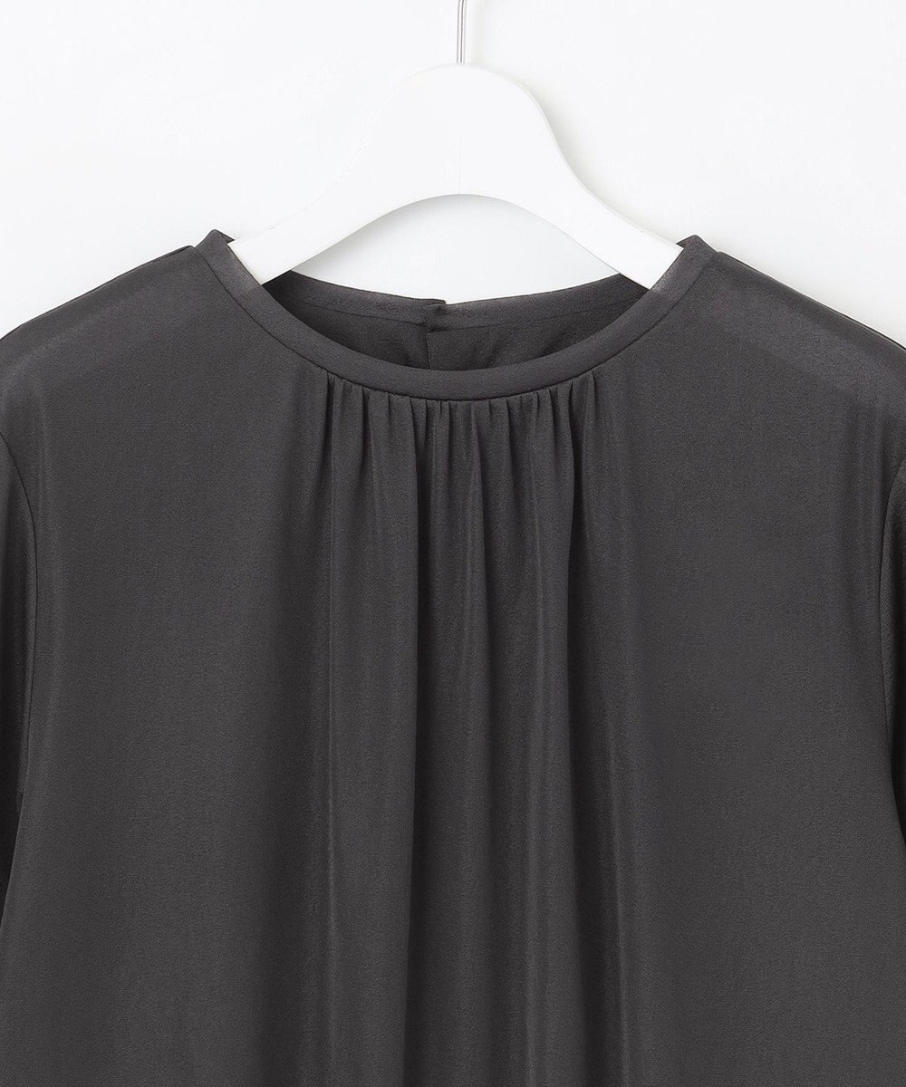 J.PRESS LADIES L シアーレイヤード タックスリーブ カットソー 