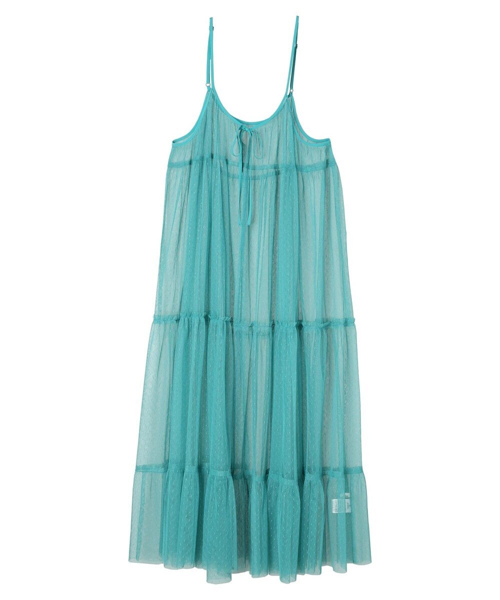 Green Parks ・ＥＬＥＮＣＡＲＥ　ＤＵＥ　２ｗａｙチュールキャミワンピ 