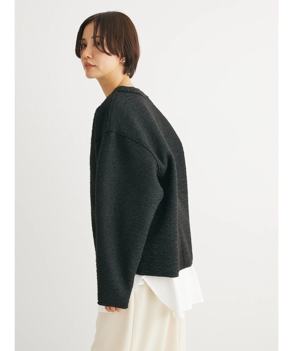 Green Parks ・ＥＬＥＮＣＡＲＥ　ＤＵＥ　ブークレＶネックカーデ 