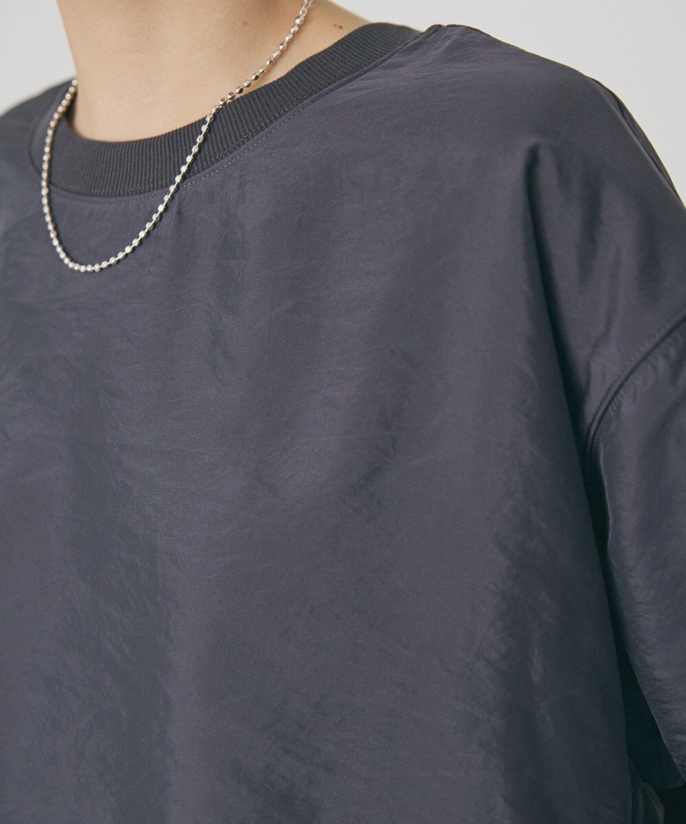 AMERICAN HOLIC オーガンジーレイヤードスウェットプルオーバー 