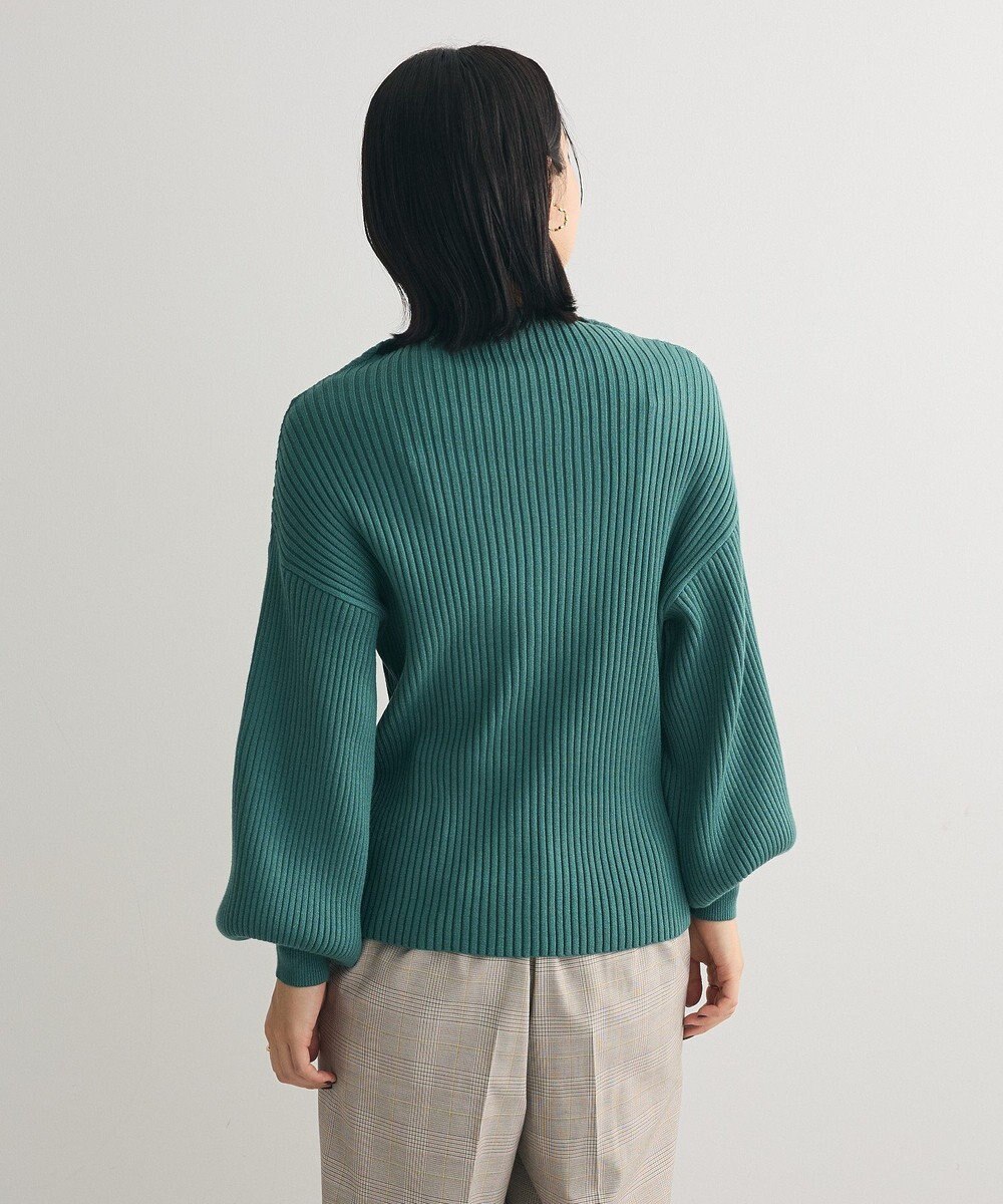 Green Parks ・ｓｗｉｎｇ　ｂｙ　ボトルネックカラーニット 