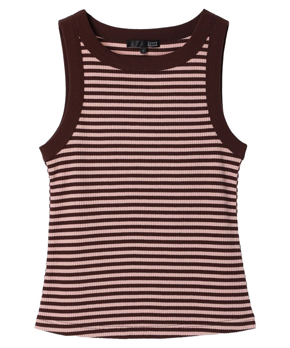 Green Parks ・ＳＵＧＡＲ　ＳＰＯＯＮ　ボーダーアメスリタンクトップ 