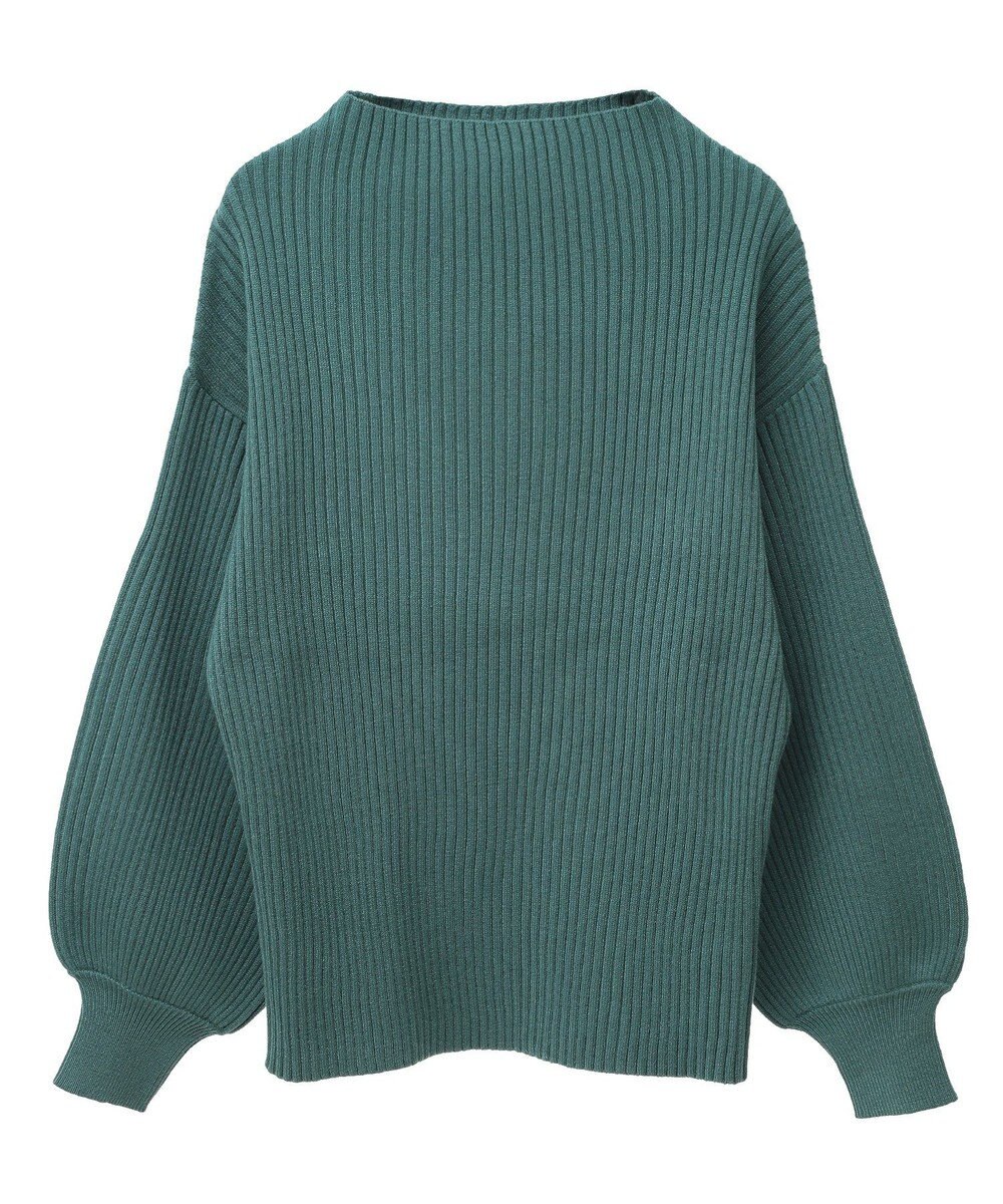 Green Parks ・ｓｗｉｎｇ　ｂｙ　ボトルネックカラーニット 