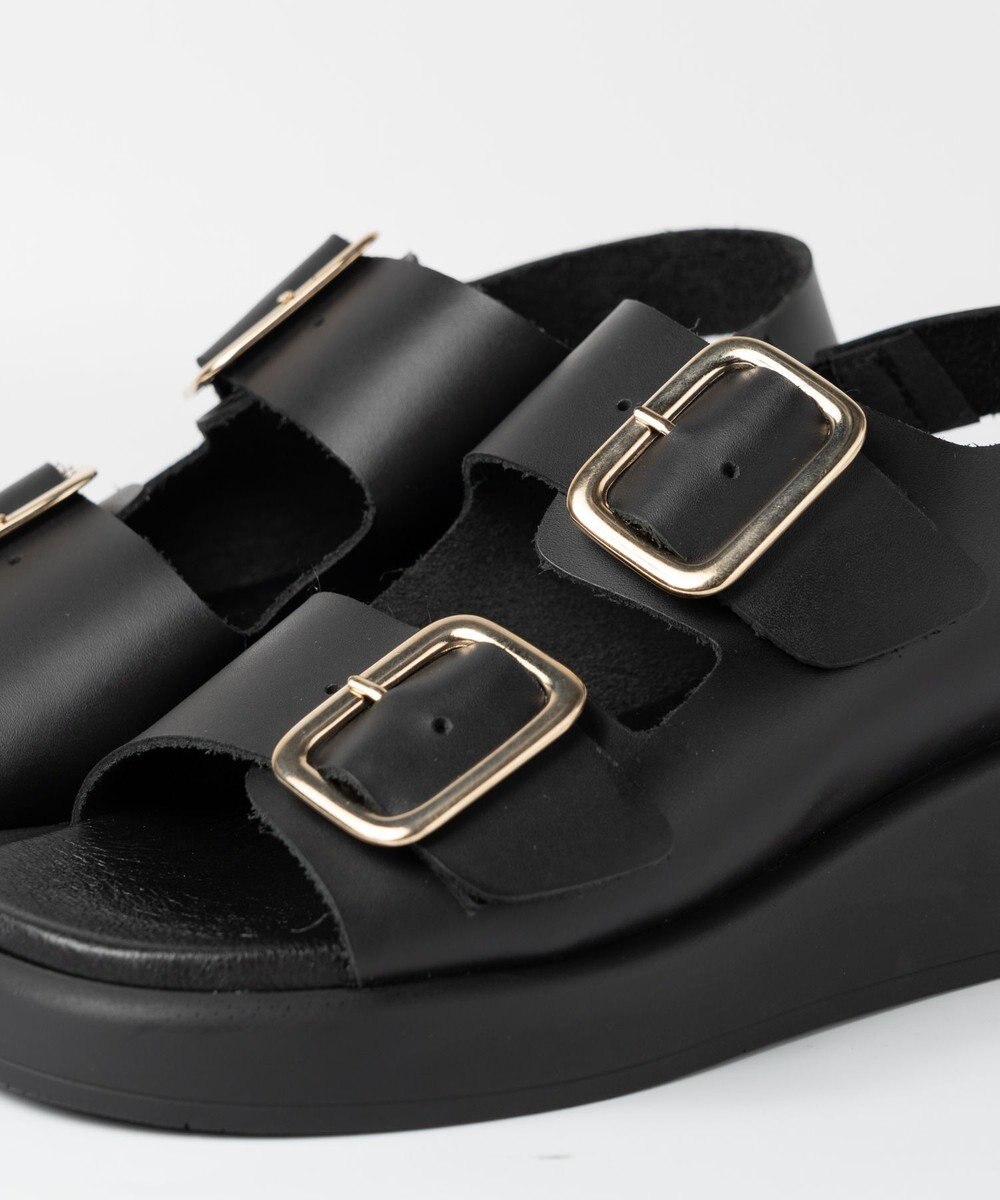 BONTRE 【BONTRE/ボントレ】厚底ダブルベルトサンダル/40353-US 