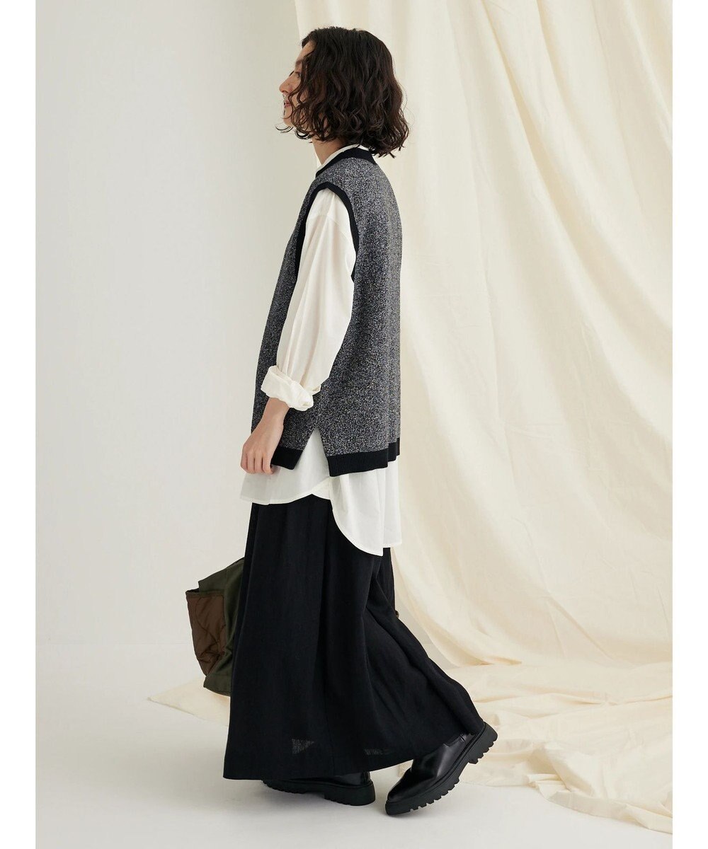 CRAFT STANDARD BOUTIQUE リンクス編みニットベスト 