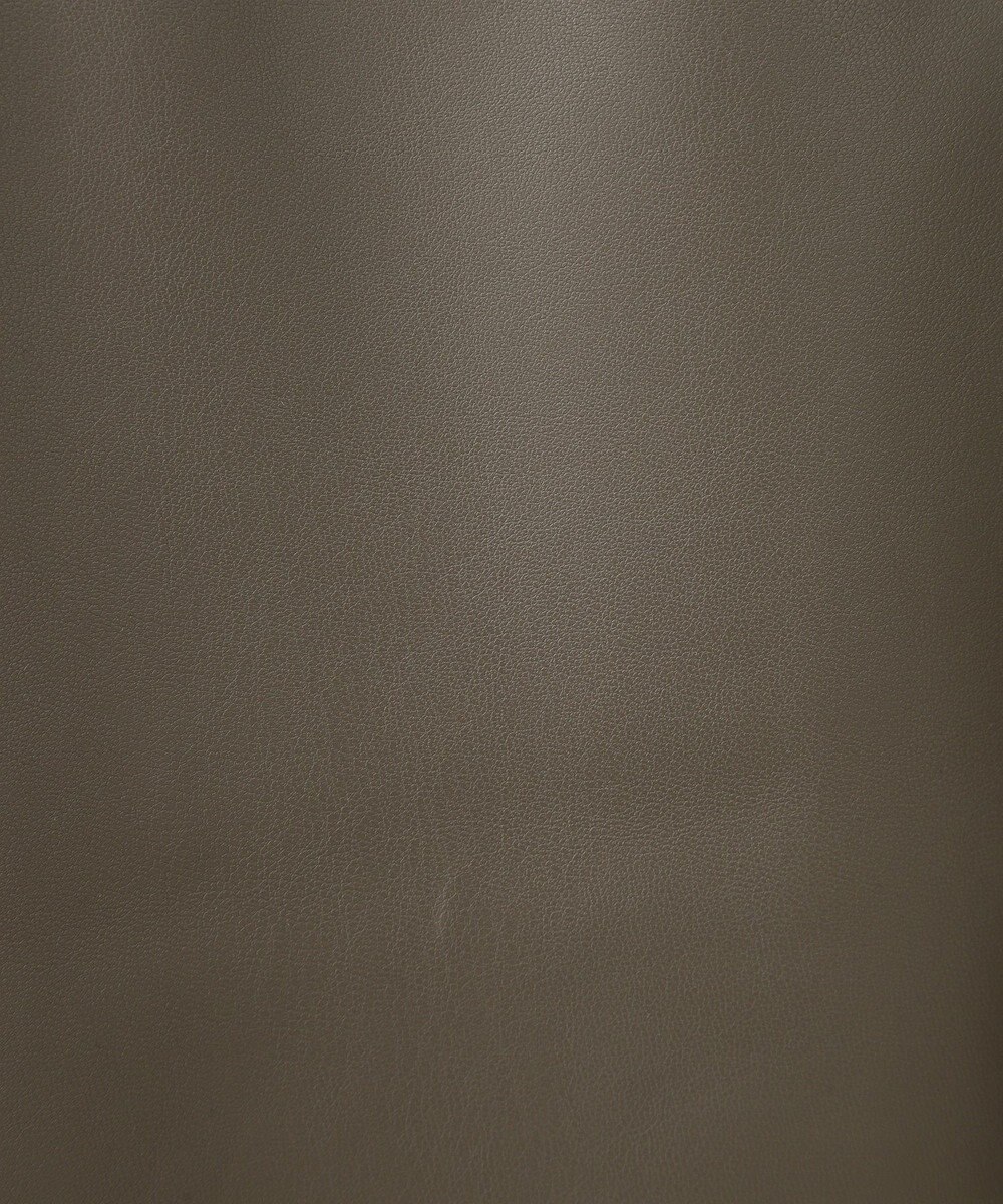 Green Parks ショート丈フェイクレザーシャツ 