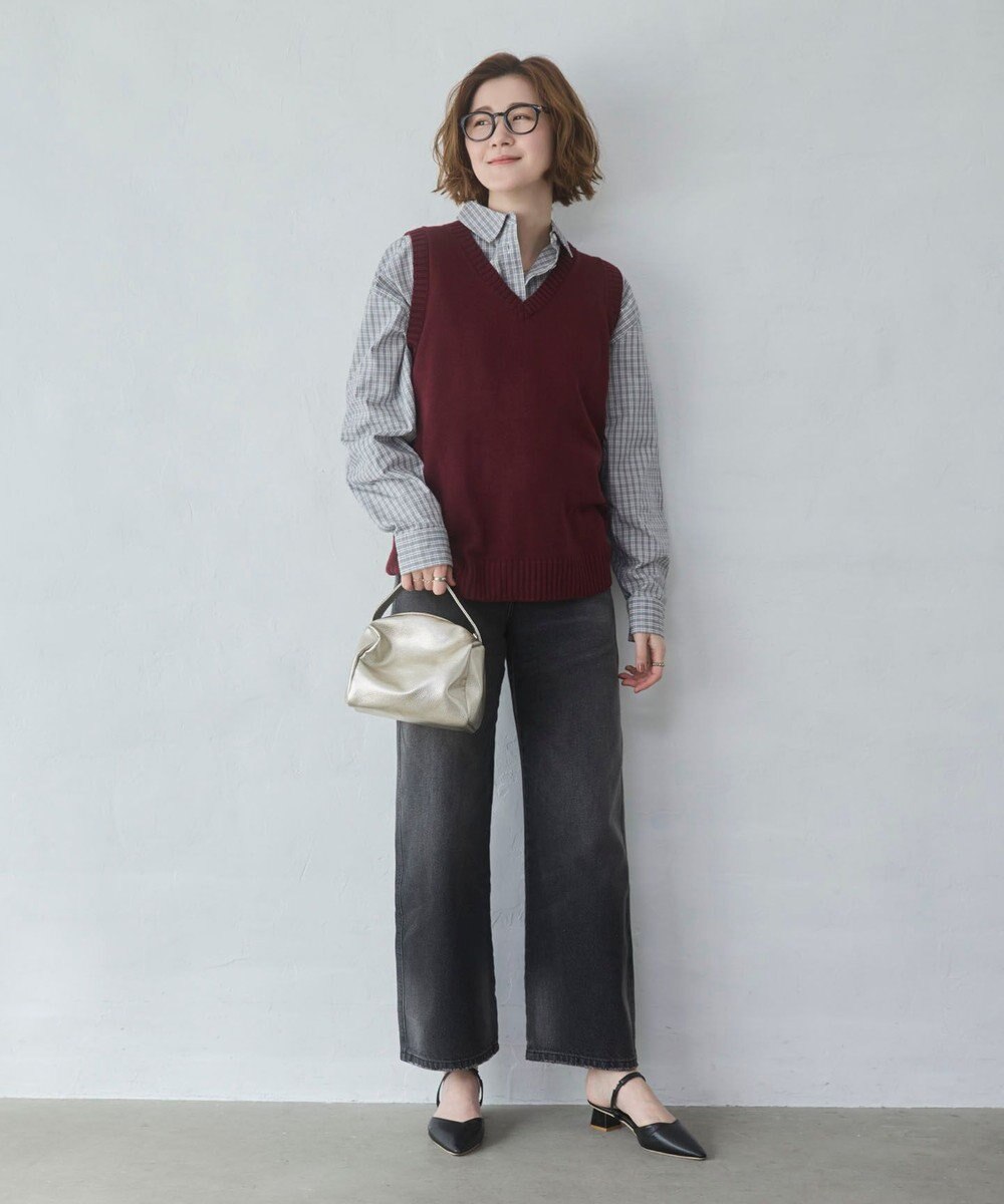 WEGO 【XS～Lサイズ展開/美脚】ストレートデニムパンツ 