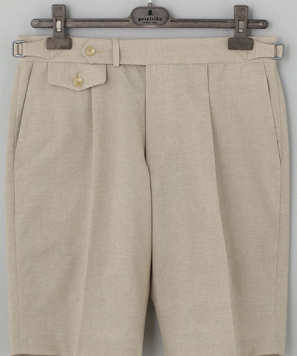 GOTAIRIKU ８つの夏機能【接触冷感/通気性/軽量/撥水…等】クールドッツ　ルームパンツ＿ベージュ 