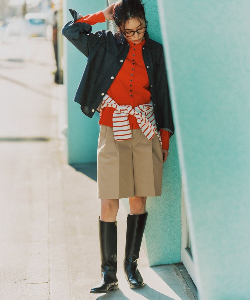 ANY コクーンボーダープルオーバー 