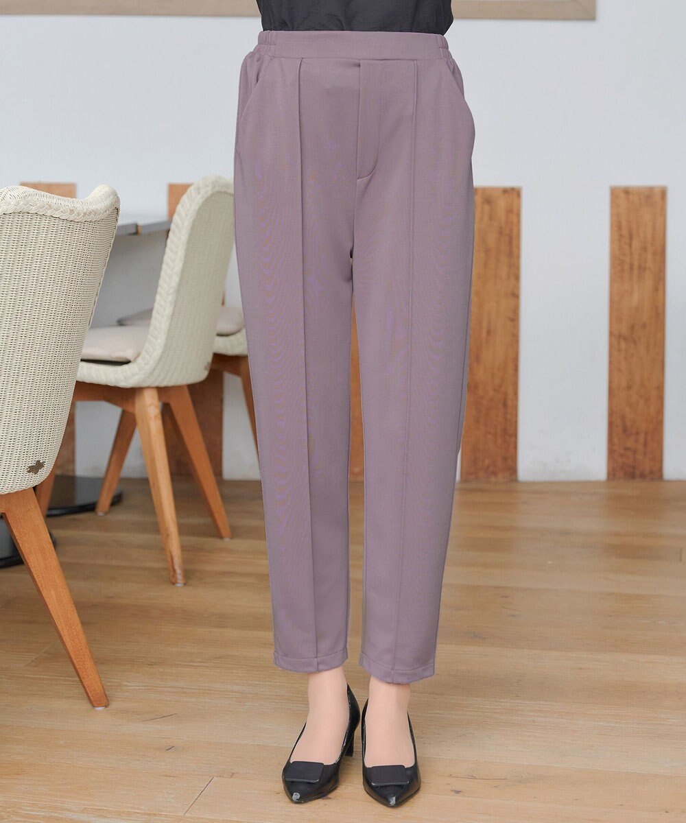 Tiaclasse 【洗える・接触冷感・紫外線ケア・サラごこち】選べるパンツ(テーパード/ワイド） 