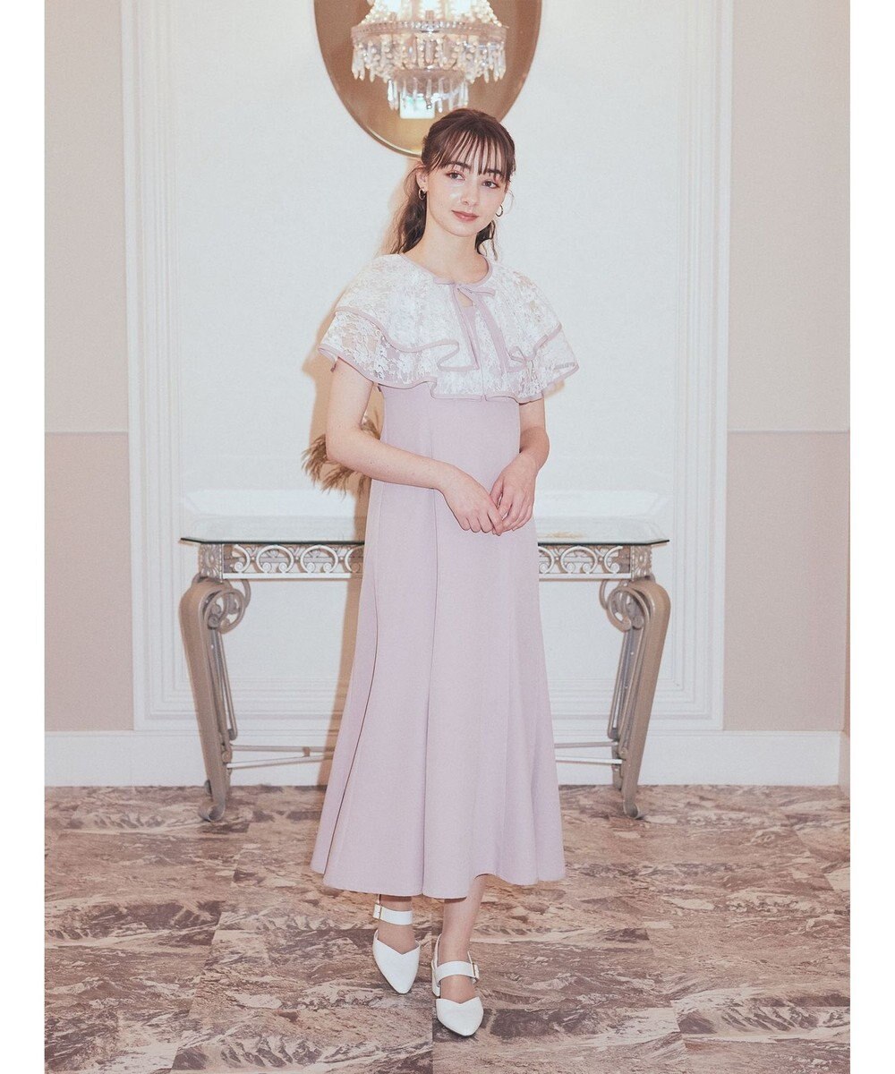 earth music&ecology ＳＥＴ２点レースボレロ＋キャミワンピース 