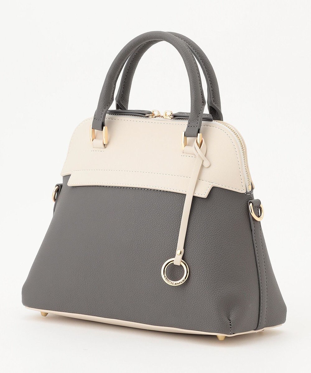 組曲 【ショルダーベルト付き】ボストンハンドバッグ 