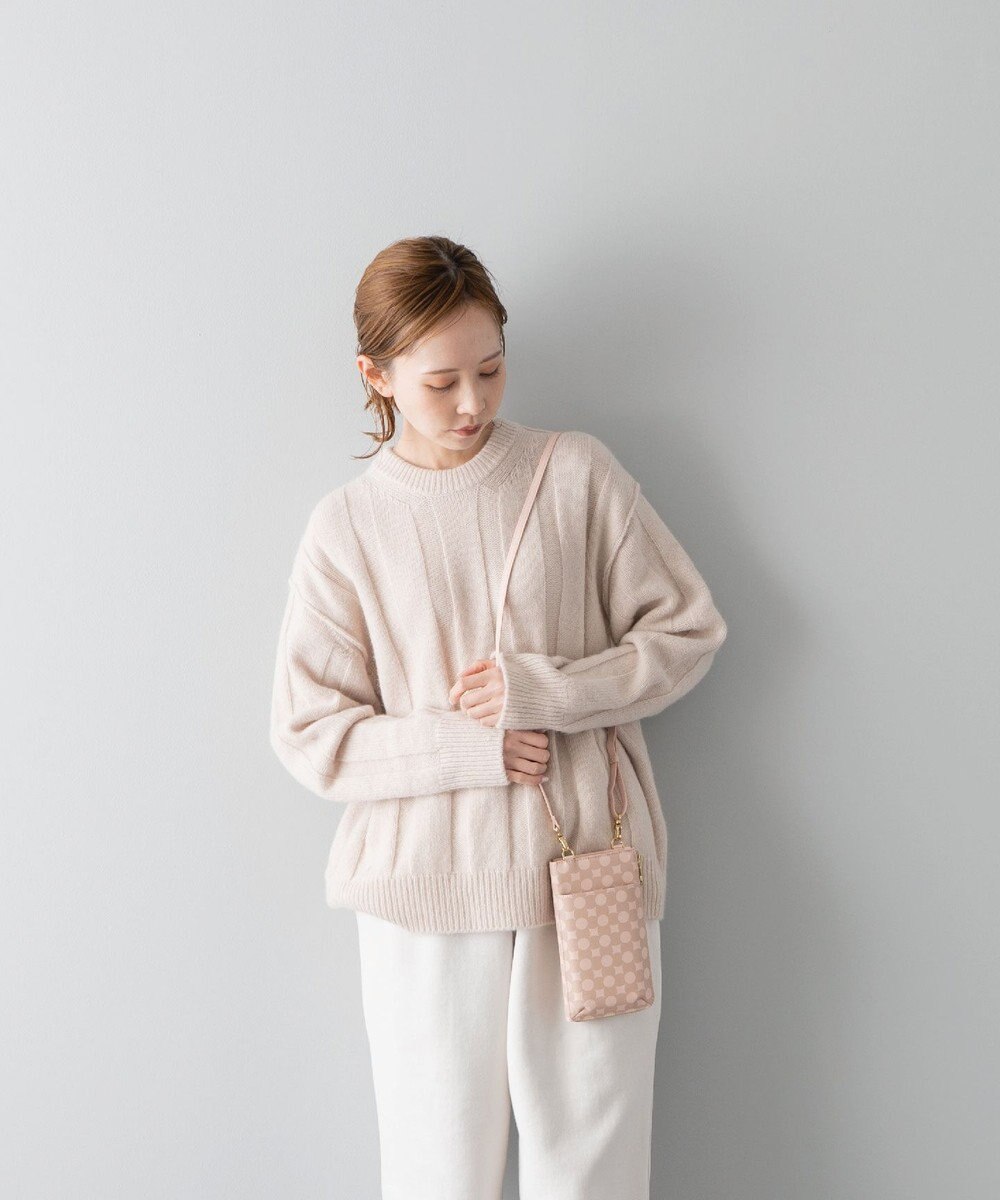 MIYABIYA La quoh with kirakaracho 南蛮七宝プリントレザー スマホポシェット 