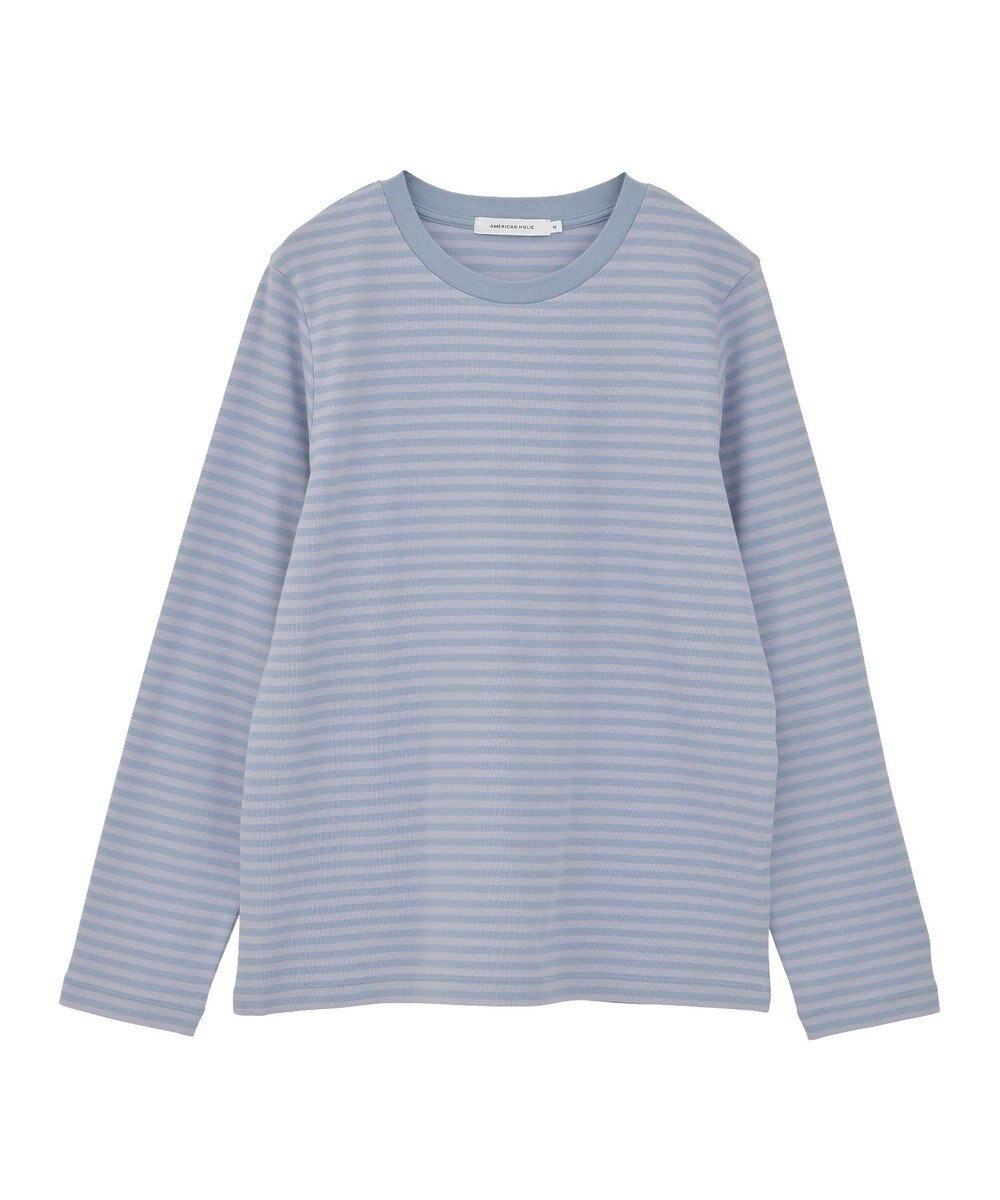 AMERICAN HOLIC クルーネックロングプルオーバー 