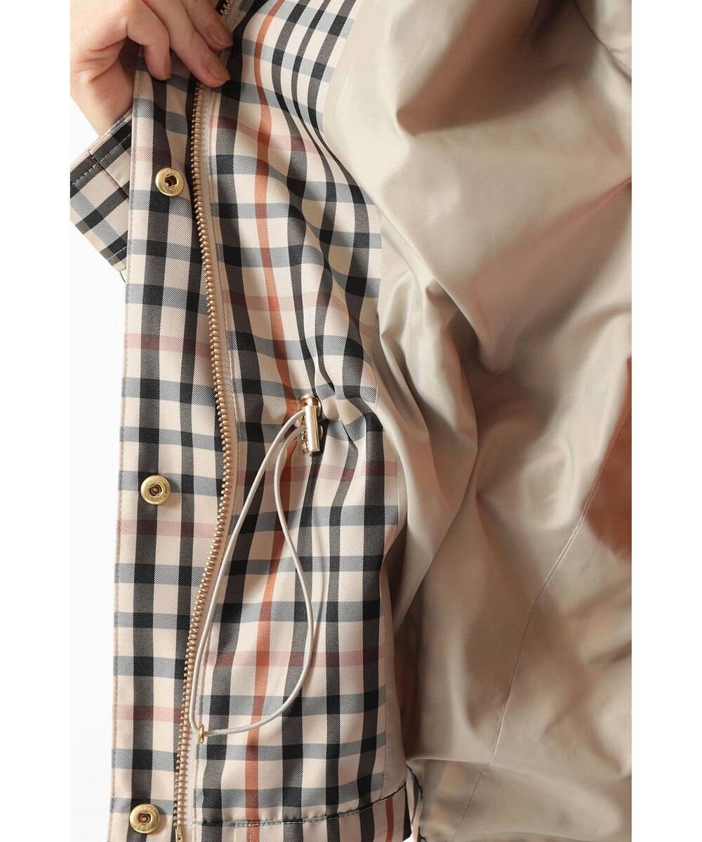 DAKS ハウスチェック ドローストリングブルゾン 