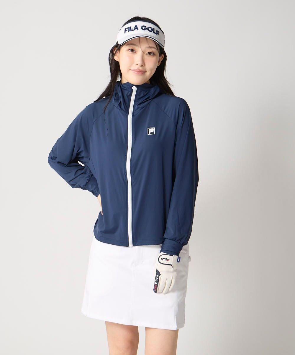 FILA GOLF／marie claire 【FILA GOLF】スーパーナイロンクール｜超接触冷感UVパーカー 