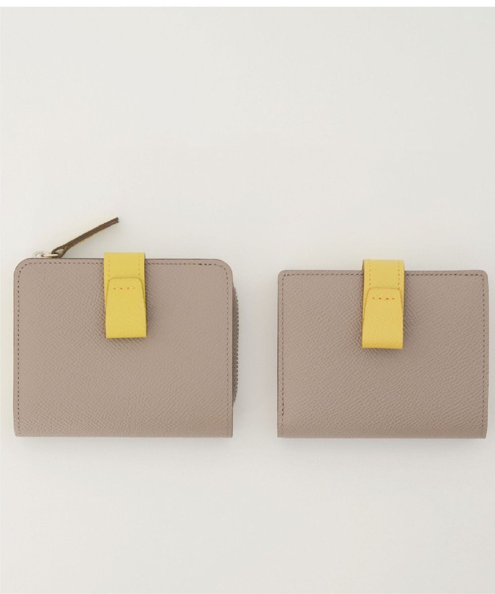 Atelier nuu 日本製 noble L字ファスナー二つ折りウォレット 