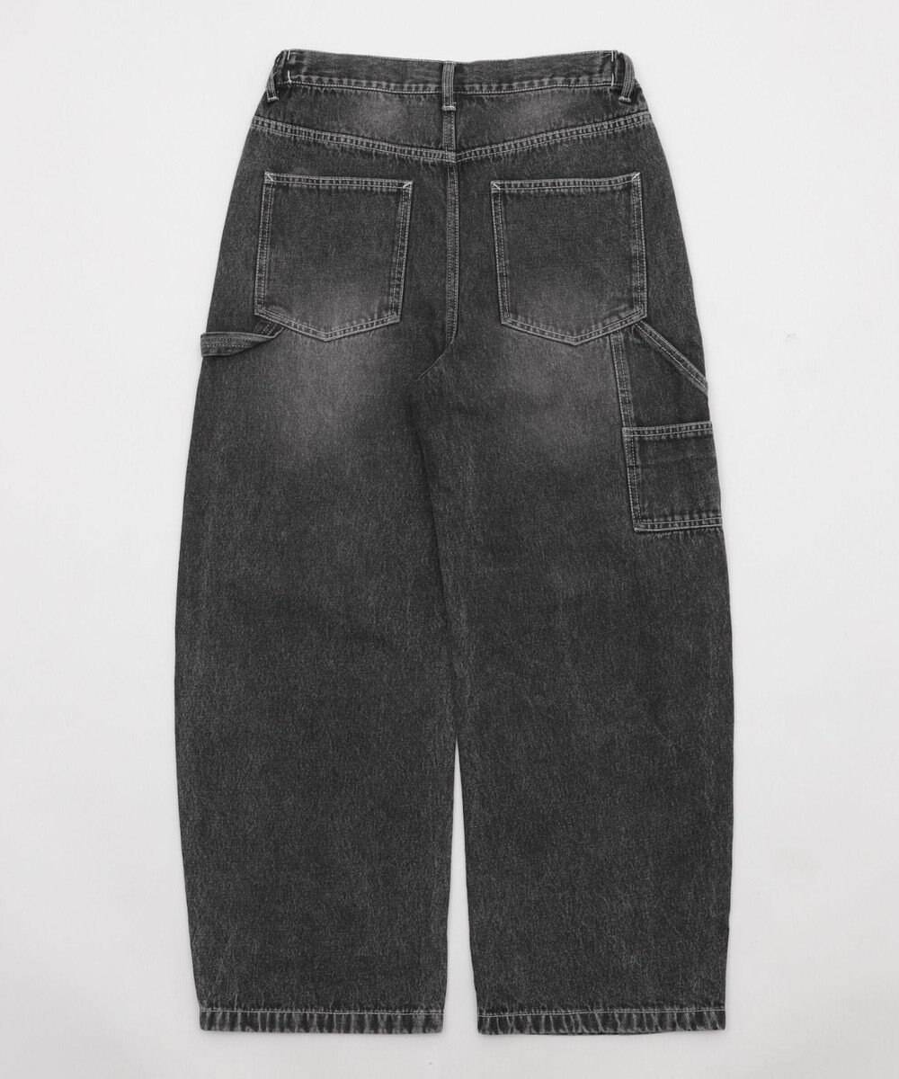 WEGO 【ユニセックス着用ITEM】イージーバレルレッグペインターパンツ 