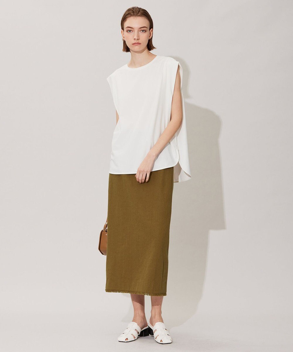 ICB 【接触冷感・UVカット・速乾・洗える】マットスキューバ  ノースリーブプルオーバー 