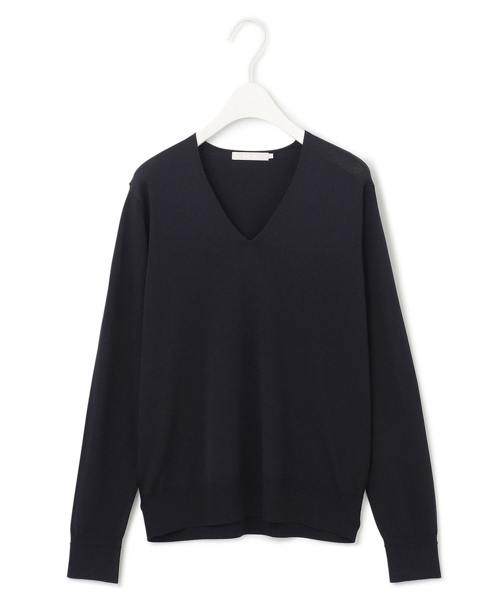ICB 【WEB限定カラーあり】 シンセティックハイゲージ Vネックプルオーバー 