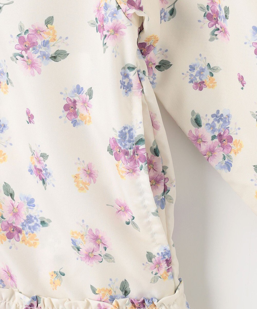 ANY KIDS フード取り外し 総柄 ブルゾン 