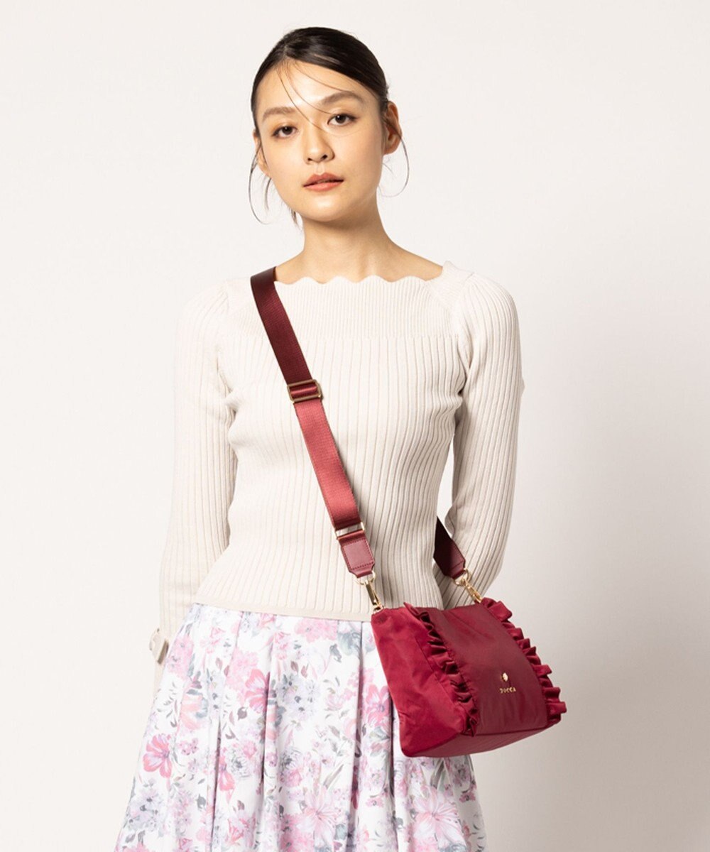TOCCA 【撥水】TRIM WAVES POCHETTE ポシェットバッグ 
