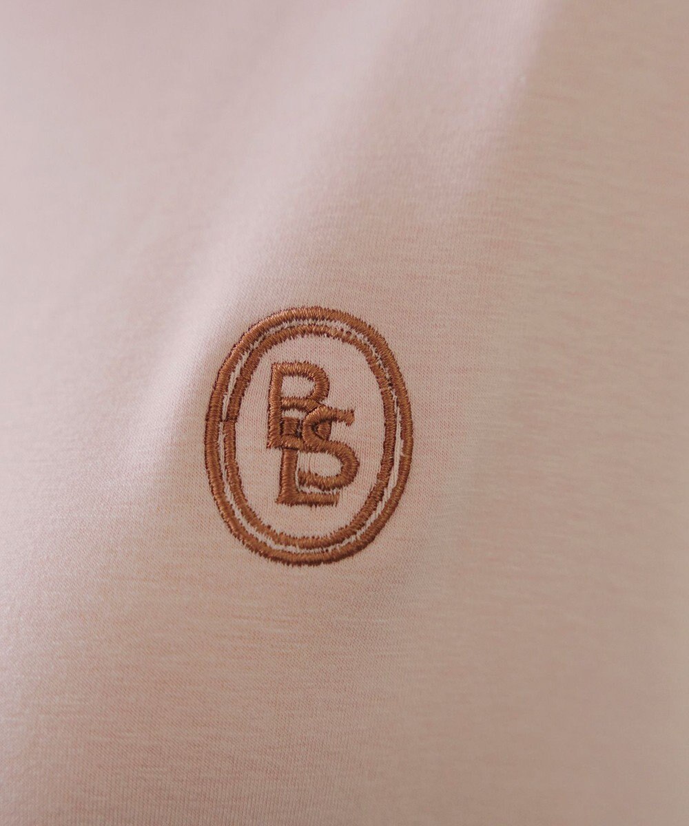 Tiaclasse 【洗える】刺繍ロゴカットソーTシャツ 