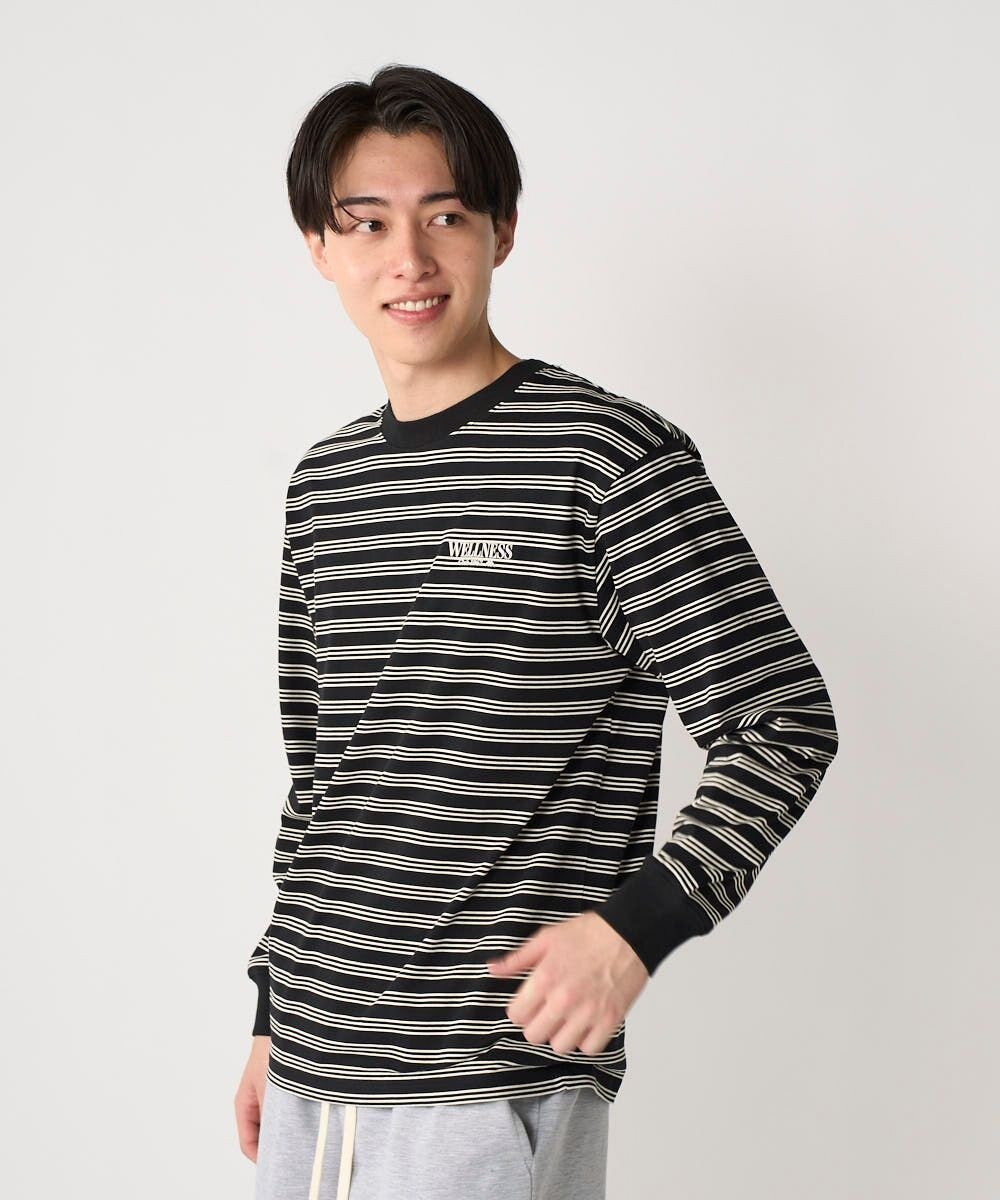 OP／FILA 【Kappa】ウェルネスクラブボーダーロンT 