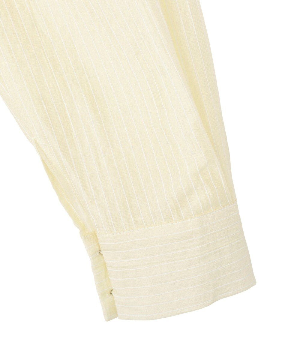 CRAFT STANDARD BOUTIQUE 【2点SET】スカーフ付きシアーストライプシャツ 