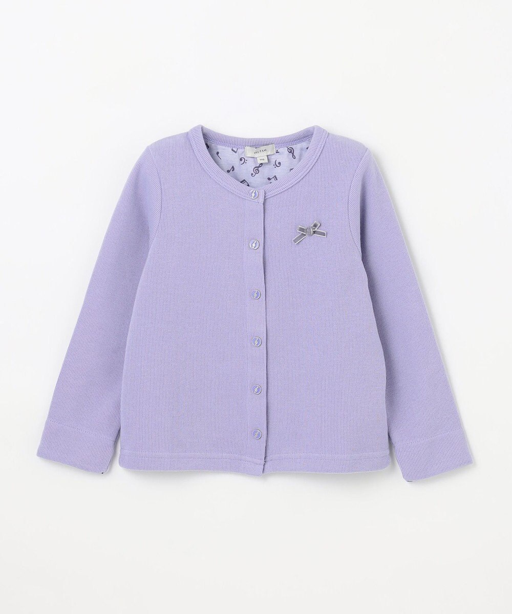 ANY KIDS 音符ボタンカーディガン 