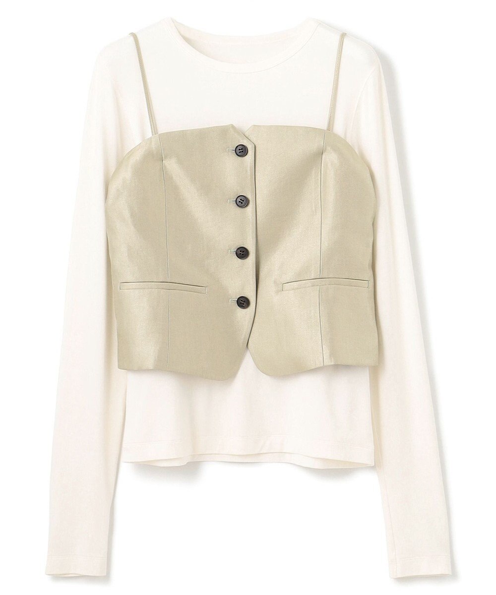 UNFILO 【STORY×UNFILOコラボ】ビスチェセットアップ 3点セット 