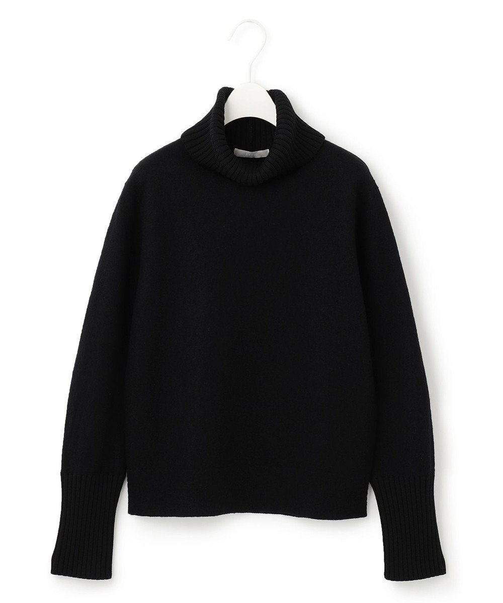 ICB L ミルドウール オフタートルプルオーバー 