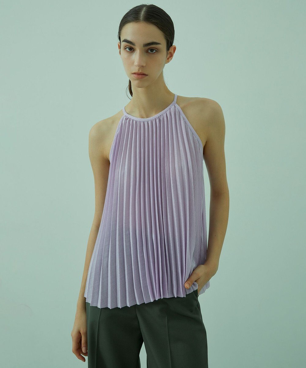 BEIGE， THISTLE / アメリカンスリーブブラウス 