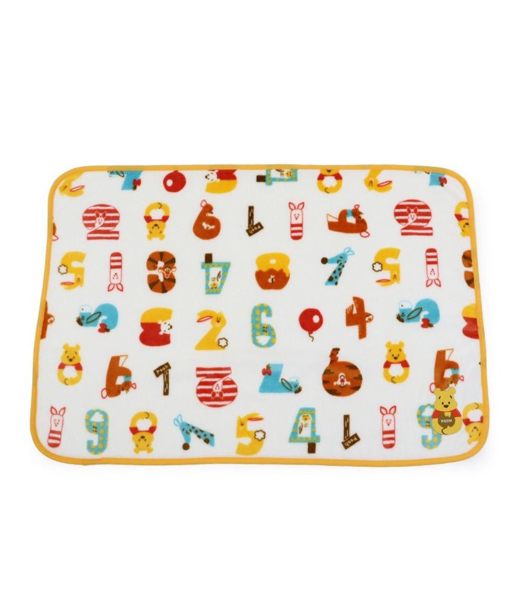 PET PARADISE ディズニー くまのプーさん ブランケット 《数字柄》 90×60cm 
