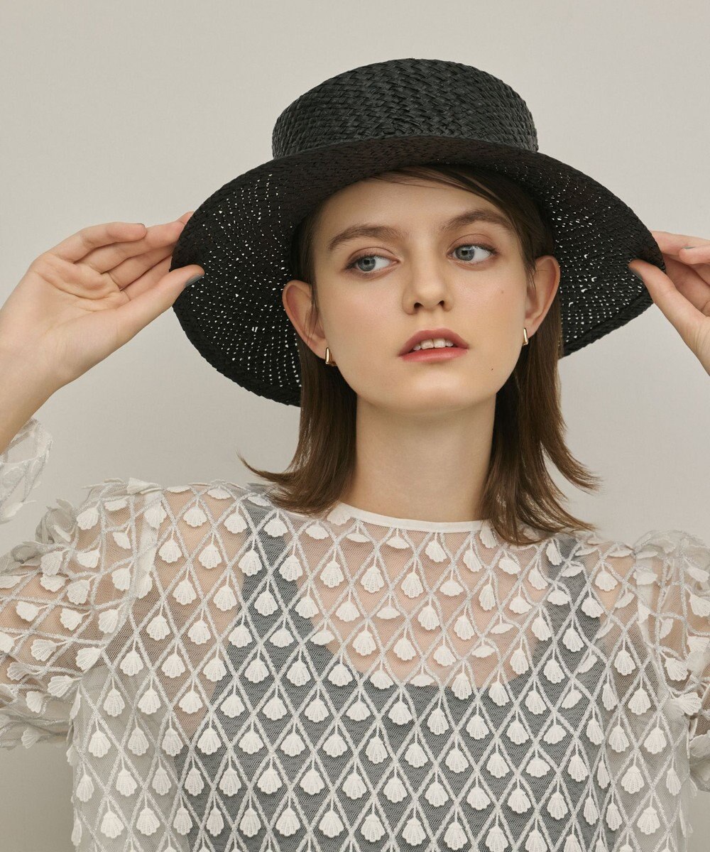 GRACE CONTINENTAL Ferrucio Vecchi チェーンハット 