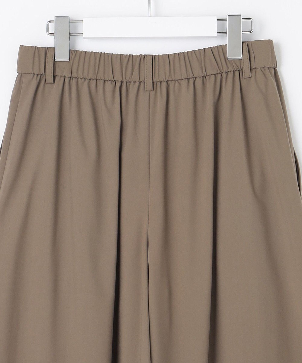 自由区 【XSサイズ～/洗える】ストレッチタイプライター ワイドパンツ 