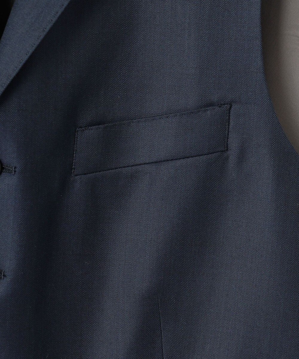 GOTAIRIKU シワになりにくい/通年素材【御幸毛織/みゆきけおり】Superio160 ベスト_ダークグリーン 