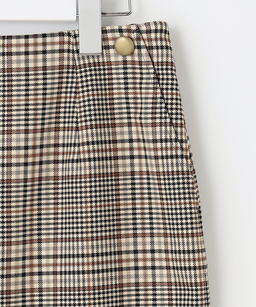 J.PRESS LADIES S 【洗える】PL/Visストレッチチェック スカート 